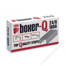 BOXER Tűzőkapocs, 24/6, BOXER (BOX246) gemkapocs, tűzőkapocs
