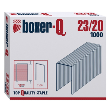 BOXER Tűzőkapocs BOXER-Q 23/20 1000 db/dob gemkapocs, tűzőkapocs