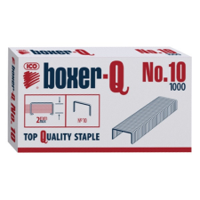 BOXER Tűzőkapocs BOXER Q No.10 1000 db/dob gemkapocs, tűzőkapocs