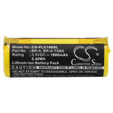  BR-A-TABS PLC akkumulátor 1800 mAh egyéb notebook akkumulátor