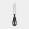 Brabantia 250903 habverő Nejlon, Rozsdamentes acél Fekete, Ezüst