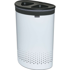Brabantia 304903 hagyományos szennyeskosár 55L - sötétszürke fehér bútor