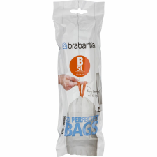 Brabantia 311741 PerfectFit Szemeteszsák TípusB 5 L 20 db - Fehér (311741) tisztító- és takarítószer, higiénia