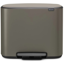 Brabantia Bo Pedal Bin acél pedálos szemetes - platinaszürke 36L szemetes
