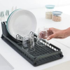 Brabantia Edényszárító tálcával 46 * 20 cm Dark Grey 117268