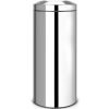 Brabantia Flame Guard önoltó papírkosár hulladékbedobó nyílással fém kosárral 30L r.m. acél fényes - 287527