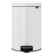 Brabantia NewIcon acél pedálos szemetes - fehér 20L szemetes