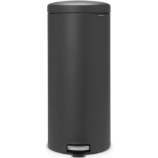 Brabantia NewIcon acél pedálos szemetes - Hat. szürke 30L szemetes