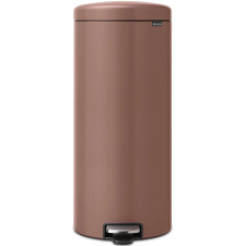Brabantia NewIcon acél pedálos szemetes - szaténrózsaszín taupe 30L szemetes