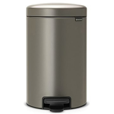 Brabantia NewIcon pedálos szemetes, 12 l, platina színű szemetes