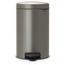 Brabantia Pedal Bin Newicon Platinum, 12 liter, pedálos szemetes, 180212 szemetes