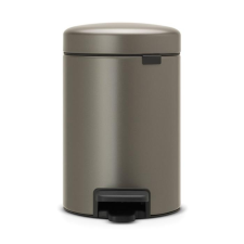 Brabantia Pedal Bin Newicon Platinum, pedálos szemetes, 3 liter, 180210 szemetes