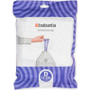 Brabantia PerfectFit szemeteszsák, D méret, 15-20L, visszazárható adagoló csomag, 40 db/csg