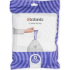 Brabantia PerfectFit szemeteszsák, D méret, 15-20L, visszazárható adagoló csomag, 40 zsák/csomag - 138164 (138164)