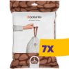 Brabantia PerfectFit szemeteszsák, L méret, 40-45L, visszazárható adagoló csomag, 40 db/csg (Karton - 7 csomag)