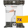 Brabantia PerfectFit szemeteszsák, M méret, 60L, visszazárható adagoló csomag, 40 db/csg (Karton - 7 csomag)