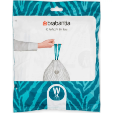Brabantia PerfectFit szemeteszsák, W méret, 5L, visszazárható adagoló csomag, 40 db/csg tisztító- és takarítószer, higiénia