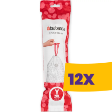 Brabantia PerfectFit szemeteszsák, Y méret, 20L, 20 db/tek (Karton - 12 tekercs) tisztító- és takarítószer, higiénia