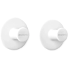 Brabantia ReNew egyágú törölköző akasztó L=48mm 2db-os szett műanyag fehér - 280344