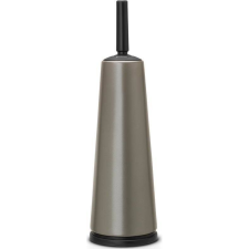 Brabantia ReNew WC-kefe padlón álló tartóval, acél, platinaszürke - 477324 (477324) takarító és háztartási eszköz