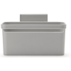 Brabantia SinkSide In-sink Organiser mosogatómedencébe rögzíthető mosogatószervező tapadókorongokkal. műanyag. középszürke. 127x171x106mm - 302749