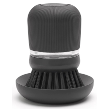 Brabantia SinkSide kézi mosogatókefe mosogatószer-adagolóval - sötétszürke 100ml tisztító- és takarítószer, higiénia