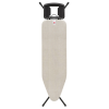 Brabantia Solid Steam Iron Rest vasalódeszka 1240x380mm - B méret, fix vasalótámasz, D=22mm fekete váz, farmer szürke huzat - 236129