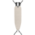 Brabantia Steam Iron Rest vasalódeszka 1100x300mm - A méret, gőzölős vasalótámasszal, D=22mm fekete váz, farmer szürke huzat - 242885