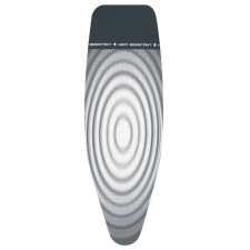 Brabantia vasalóasztal huzat D 90300168, 135x45 cm, 2 mm, hőálló vaszóna, sötétszürke/fehér lakástextília