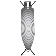 Brabantia vasalódeszka, kinyitható támasz - titán ovális, 124x38cm vasalódeszka