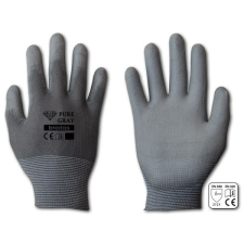 Bradas Pure Grey poliuretán kesztyű 8&quot - M méret (RWPGY8) védőkesztyű