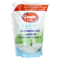 Brado life antibakteriális tusfürdő utántöltő Family 800ml tusfürdők