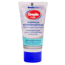  Bradolife kézfertőtlenítő gél 50ml tubusos gyógyászati segédeszköz