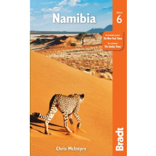 Bradt Travel Guides Namibia Namíbia útikönyv Bradt 2019 angol térkép