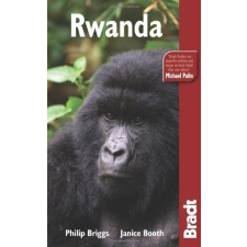 Bradt Travel Guides Ruanda Rwanda útikönyv Bradt 2009 - angol térkép