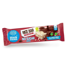 Brain Foods Brain Foods puffasztott rizsszelet étcsokoládéval 18 g reform élelmiszer