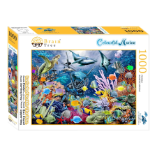 Brain Tree puzzle - színes óceán 1000 darabos puzzle, kirakós