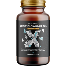 BrainMax Arctic Caviar Oil, 60 db lágyzselé kapszula , 30 adag, étrend-kiegészítő vitamin és táplálékkiegészítő