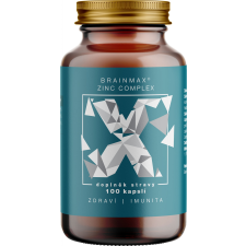 BrainMax Cink Komplex, Cink, Szelén, Réz és Kurkuma, 100 gyógynövényes kapszula vitamin és táplálékkiegészítő