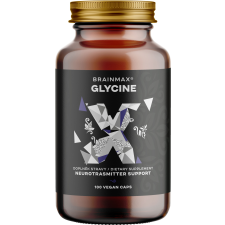 BrainMax Glycine, 100 Növényi kapszula vitamin és táplálékkiegészítő