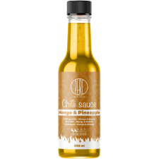 BrainMax Pure Chili szósz - Mangó és Ananász (chilli szósz), 200 ml reform élelmiszer