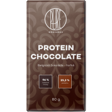 BrainMax Pure Protein csokoládé keserű, 80 g reform élelmiszer