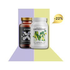 BrainMax Sleep magnézium + BrainMax Glycin 975 mg, 100 db növényi kapszula vitamin és táplálékkiegészítő