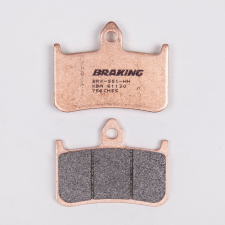 Braking 756CM55 első fékbetét szinterezett Braking Motor alkatrészek Fék alkatrészek Fékbetét egyéb motorkerékpár alkatrész