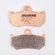 Braking 907CM56 hátsó fékbetét, szinterezett Braking Futómű és fék alkatrész Fékbetét (tárcsafék) egyéb motorkerékpár alkatrész
