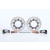 Braking SK2 300 mm Fék tárcsa szett fékbetétekkel, adapterrel és csavarokkal OKWK10 Braking  Futómű és fék alkatrészek Féktárcsák