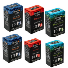 Brando Caffe 100% arabica Nespresso kompatibilis kapszula válogatás kávé