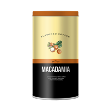 Brando Caffe Macadamdió ízű szemes kávé elegáns fémdobozban kávé