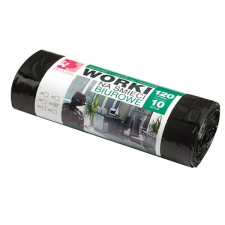 BRATEK ellenálló szemetes zsák 120 l, 10 db tisztító- és takarítószer, higiénia