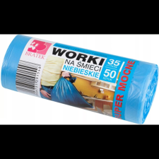 BRATEK ellenálló szemetes zsák 35 l, 50 db (5906731291548) tisztító- és takarítószer, higiénia